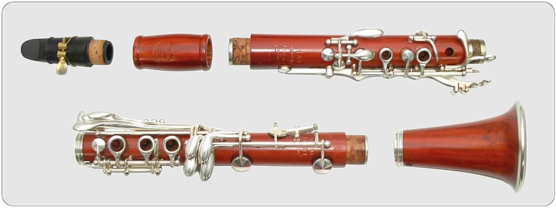 clarinete madera